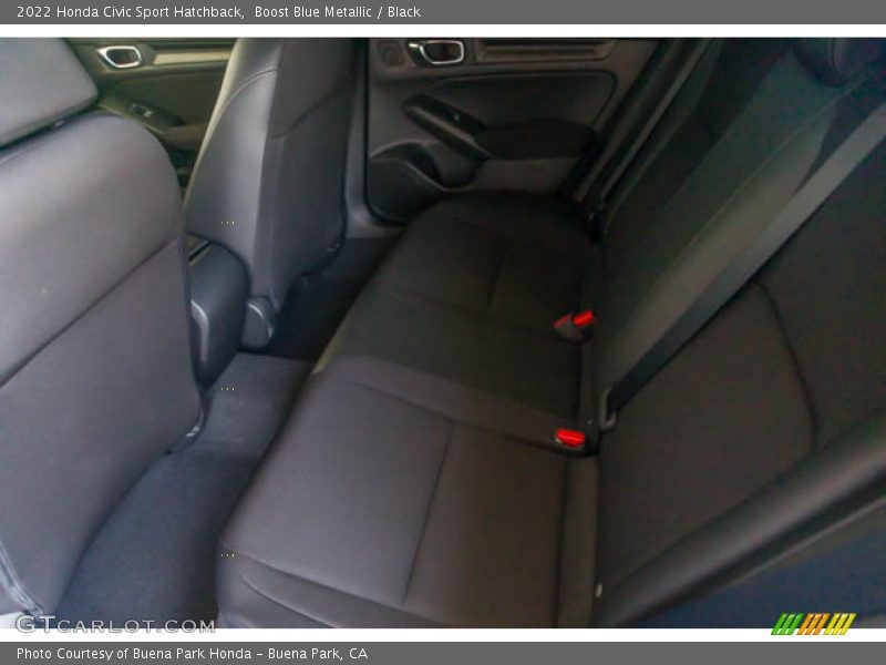Boost Blue Metallic / Black 2022 Honda Civic Sport Hatchback