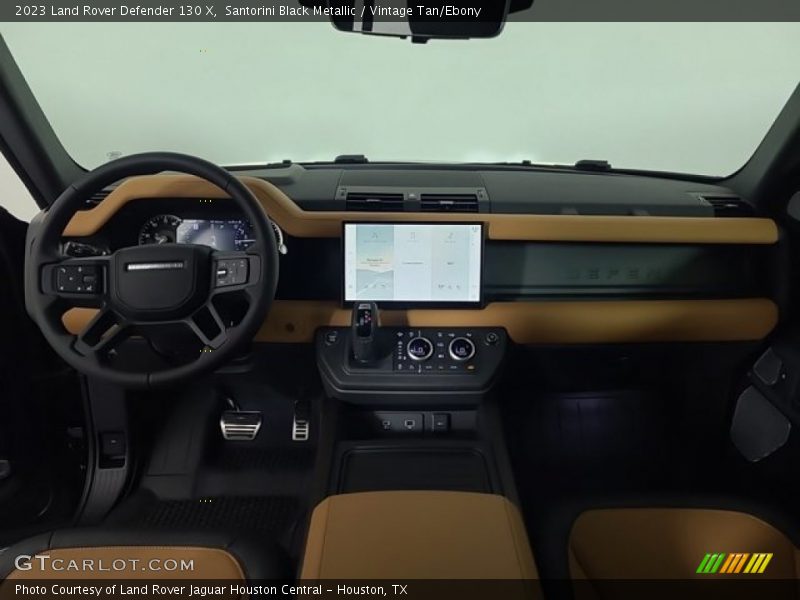 Santorini Black Metallic / Vintage Tan/Ebony 2023 Land Rover Defender 130 X