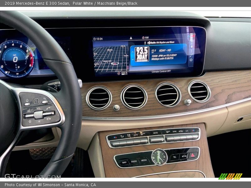 Dashboard of 2019 E 300 Sedan