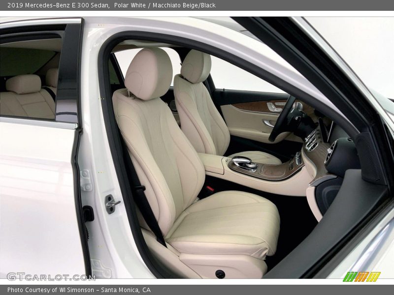 Front Seat of 2019 E 300 Sedan