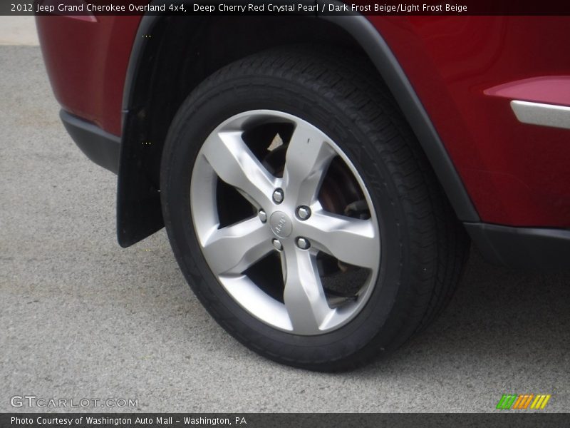 Deep Cherry Red Crystal Pearl / Dark Frost Beige/Light Frost Beige 2012 Jeep Grand Cherokee Overland 4x4