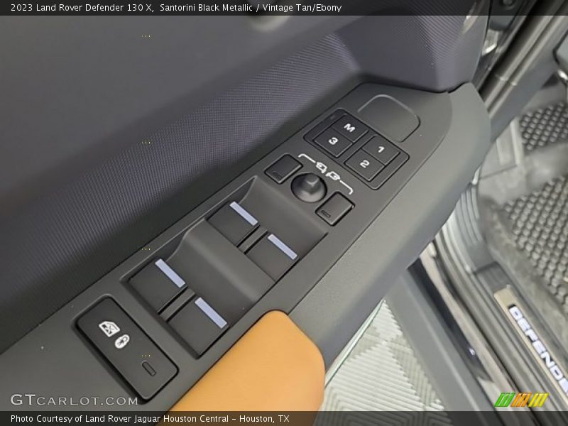 Santorini Black Metallic / Vintage Tan/Ebony 2023 Land Rover Defender 130 X