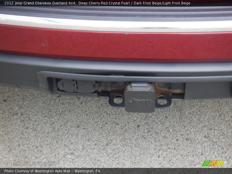 Deep Cherry Red Crystal Pearl / Dark Frost Beige/Light Frost Beige 2012 Jeep Grand Cherokee Overland 4x4