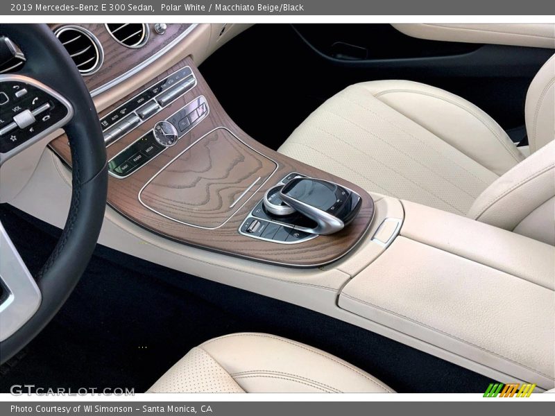 Polar White / Macchiato Beige/Black 2019 Mercedes-Benz E 300 Sedan