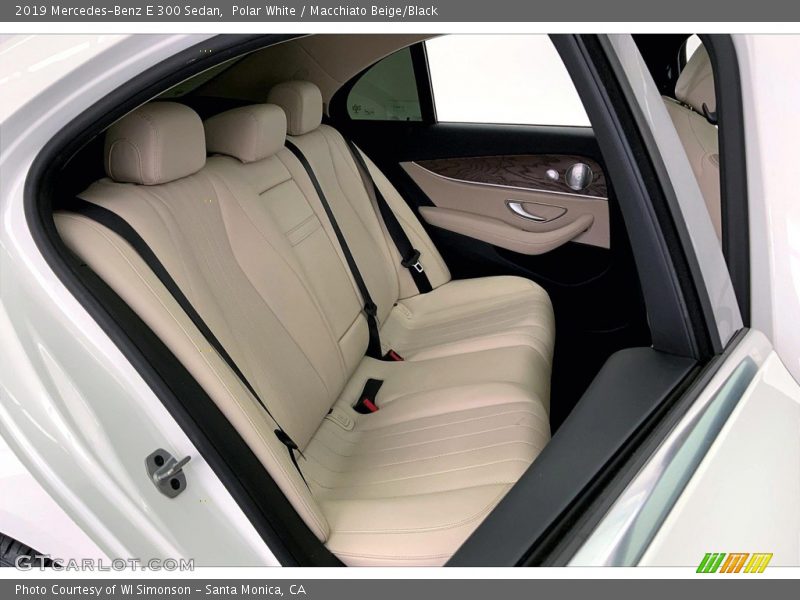 Polar White / Macchiato Beige/Black 2019 Mercedes-Benz E 300 Sedan
