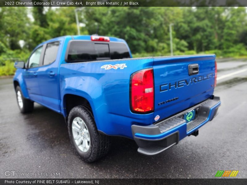 Bright Blue Metallic / Jet Black 2022 Chevrolet Colorado LT Crew Cab 4x4