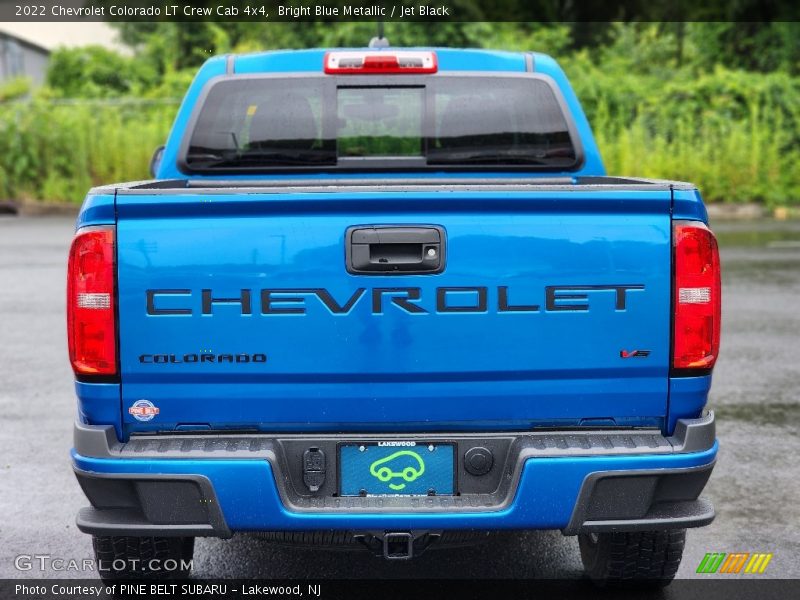 Bright Blue Metallic / Jet Black 2022 Chevrolet Colorado LT Crew Cab 4x4