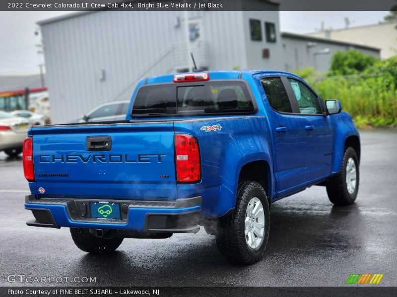 Bright Blue Metallic / Jet Black 2022 Chevrolet Colorado LT Crew Cab 4x4