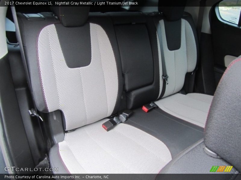Rear Seat of 2017 Equinox LS