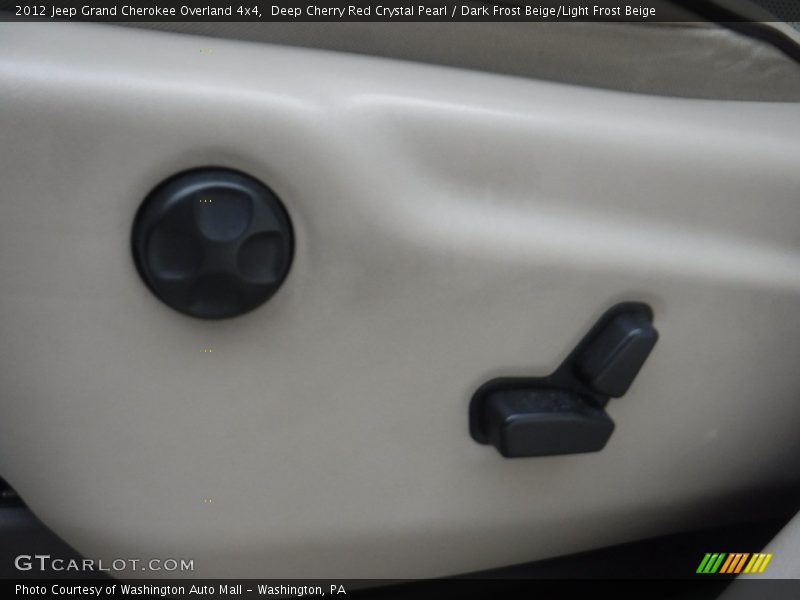 Deep Cherry Red Crystal Pearl / Dark Frost Beige/Light Frost Beige 2012 Jeep Grand Cherokee Overland 4x4