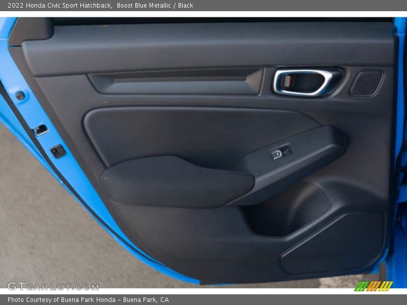 Boost Blue Metallic / Black 2022 Honda Civic Sport Hatchback