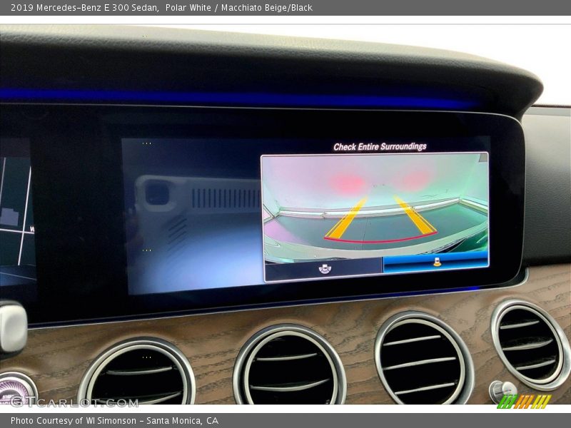 Polar White / Macchiato Beige/Black 2019 Mercedes-Benz E 300 Sedan