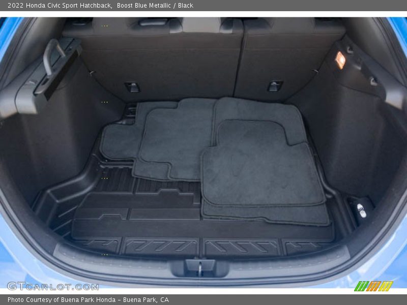Boost Blue Metallic / Black 2022 Honda Civic Sport Hatchback