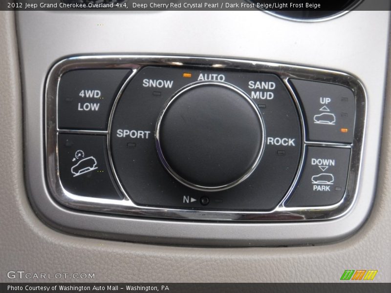 Deep Cherry Red Crystal Pearl / Dark Frost Beige/Light Frost Beige 2012 Jeep Grand Cherokee Overland 4x4
