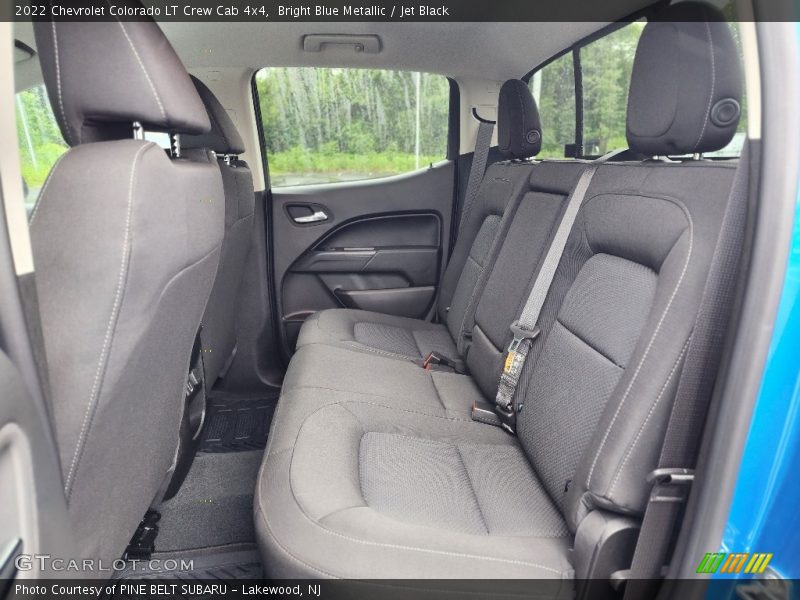 Rear Seat of 2022 Colorado LT Crew Cab 4x4