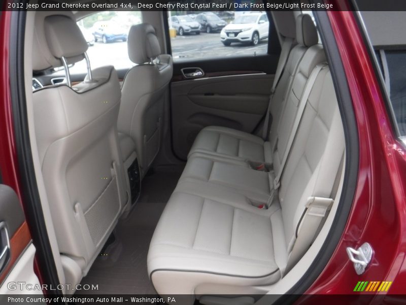 Deep Cherry Red Crystal Pearl / Dark Frost Beige/Light Frost Beige 2012 Jeep Grand Cherokee Overland 4x4