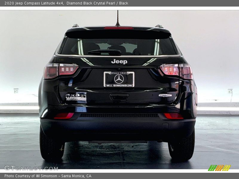 Diamond Black Crystal Pearl / Black 2020 Jeep Compass Latitude 4x4