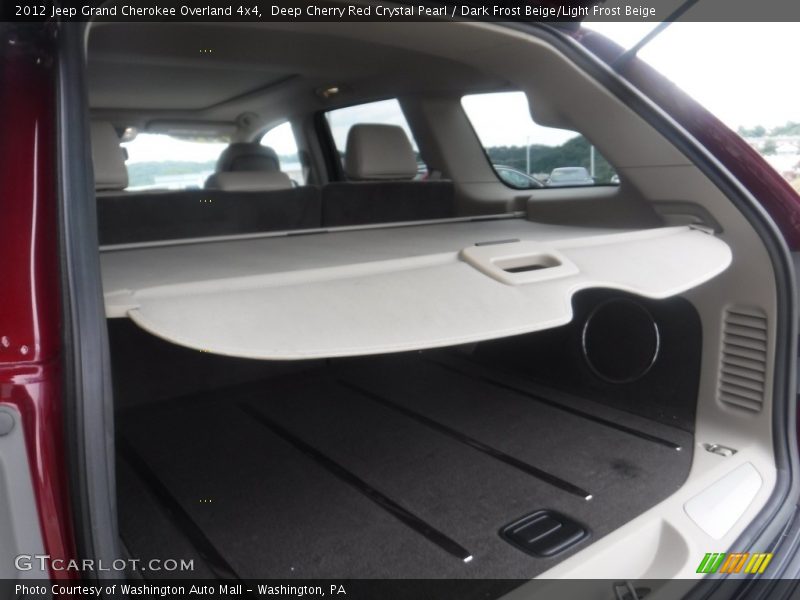 Deep Cherry Red Crystal Pearl / Dark Frost Beige/Light Frost Beige 2012 Jeep Grand Cherokee Overland 4x4
