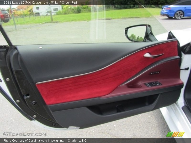 Door Panel of 2021 LC 500 Coupe