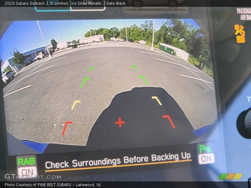 Ice Silver Metallic / Slate Black 2020 Subaru Outback 2.5i Limited