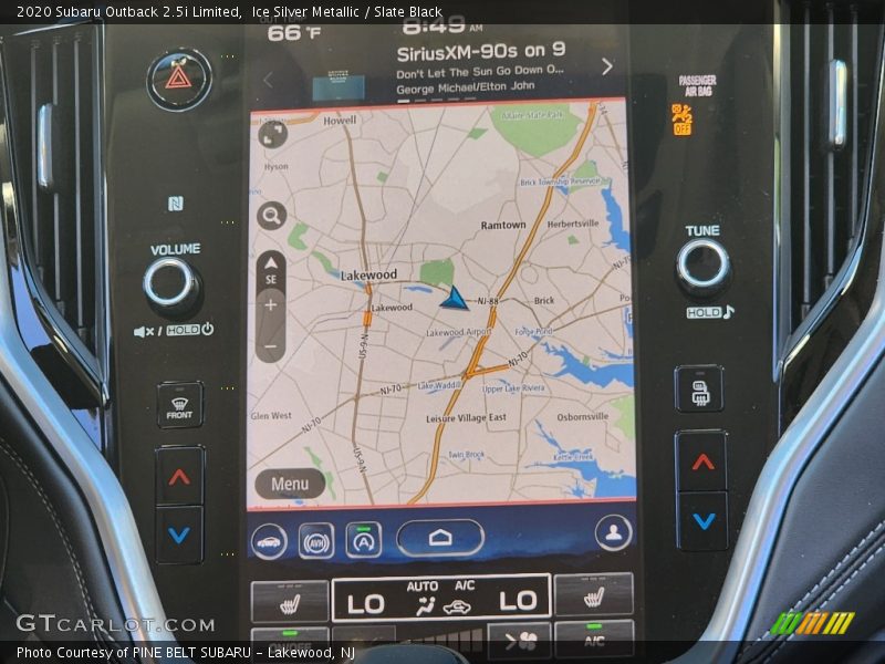 Ice Silver Metallic / Slate Black 2020 Subaru Outback 2.5i Limited