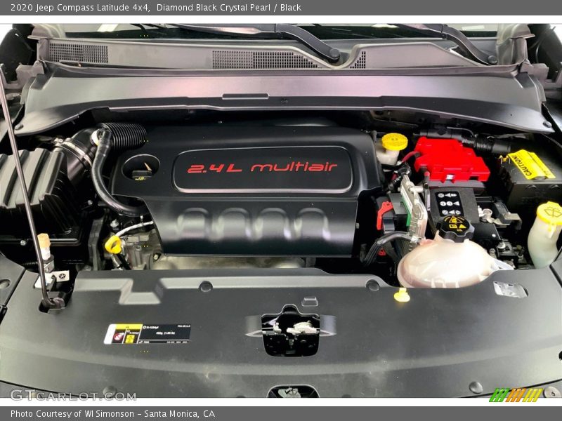  2020 Compass Latitude 4x4 Engine - 2.4 Liter SOHC 16-Valve VVT MultiAir 4 Cylinder