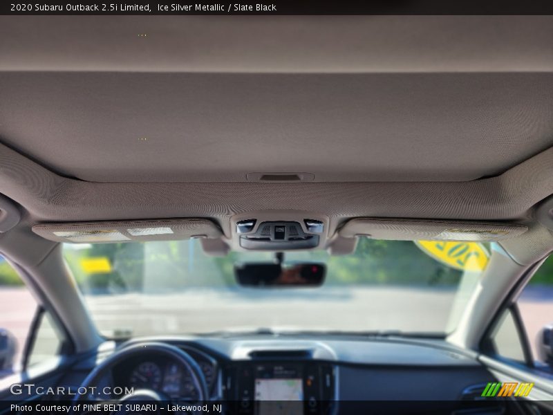 Ice Silver Metallic / Slate Black 2020 Subaru Outback 2.5i Limited