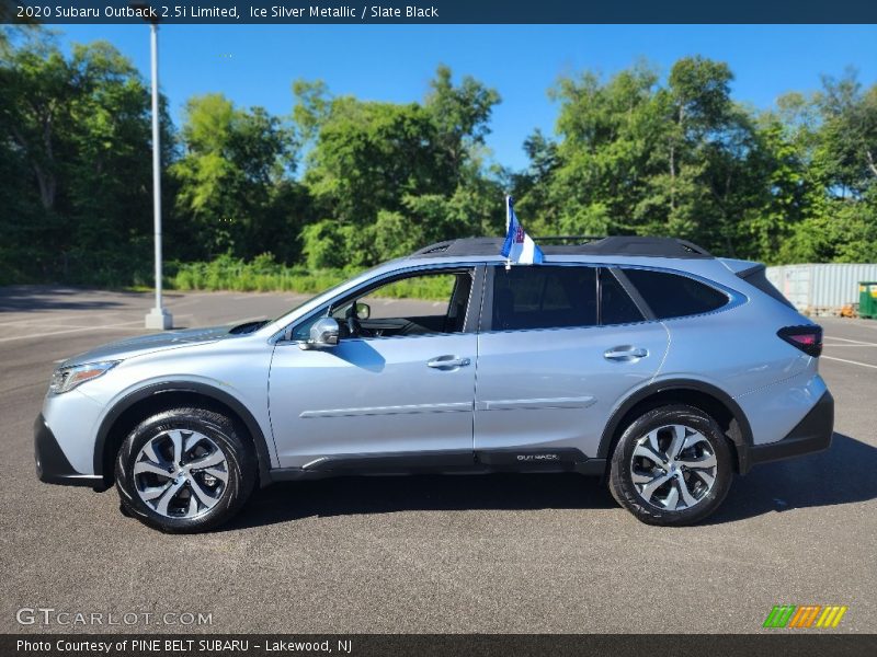 Ice Silver Metallic / Slate Black 2020 Subaru Outback 2.5i Limited