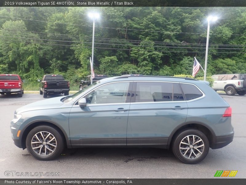  2019 Tiguan SE 4MOTION Stone Blue Metallic