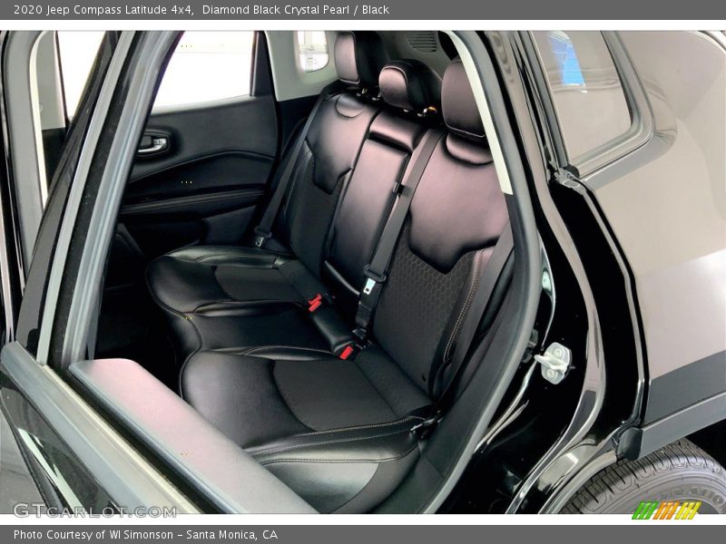 Rear Seat of 2020 Compass Latitude 4x4