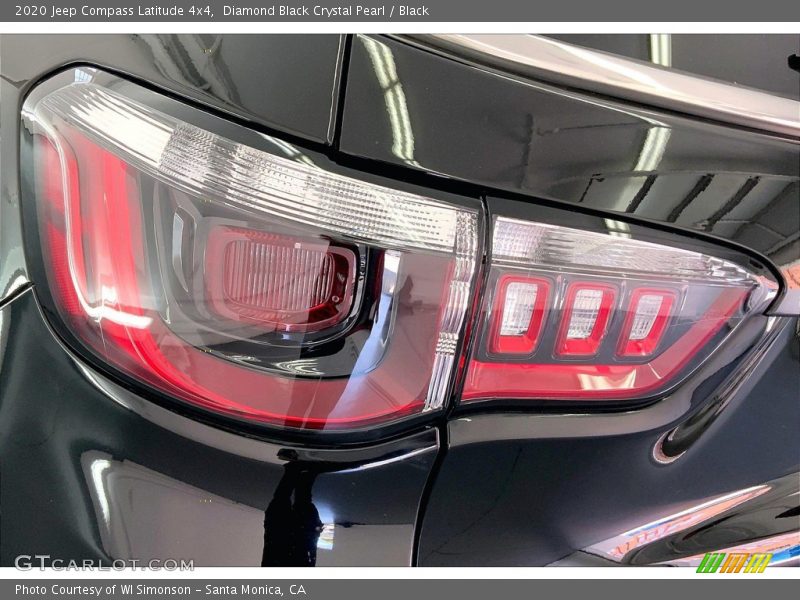 Diamond Black Crystal Pearl / Black 2020 Jeep Compass Latitude 4x4