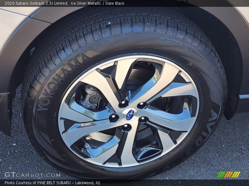 Ice Silver Metallic / Slate Black 2020 Subaru Outback 2.5i Limited