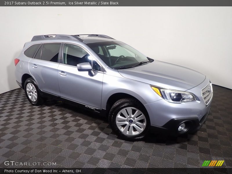 Ice Silver Metallic / Slate Black 2017 Subaru Outback 2.5i Premium