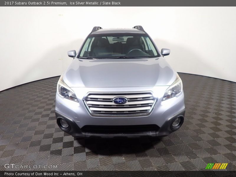 Ice Silver Metallic / Slate Black 2017 Subaru Outback 2.5i Premium