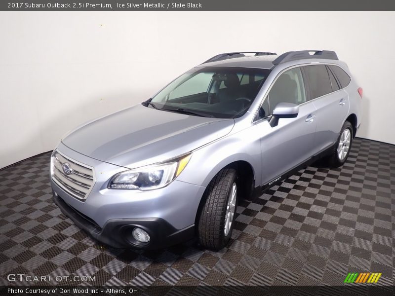 Ice Silver Metallic / Slate Black 2017 Subaru Outback 2.5i Premium