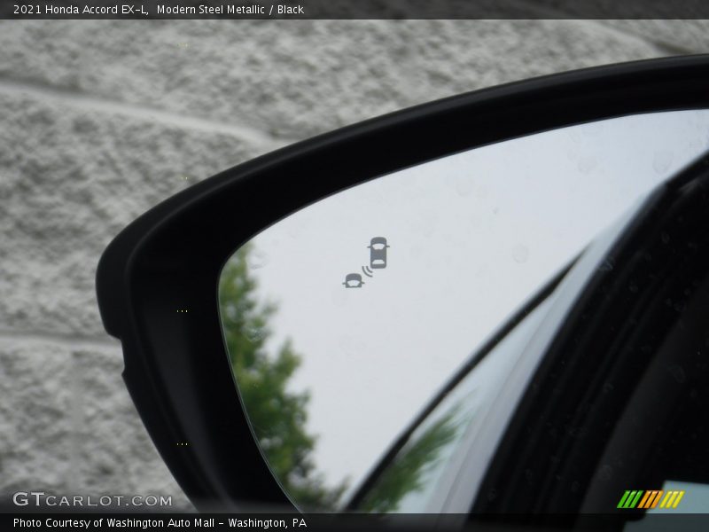 Modern Steel Metallic / Black 2021 Honda Accord EX-L