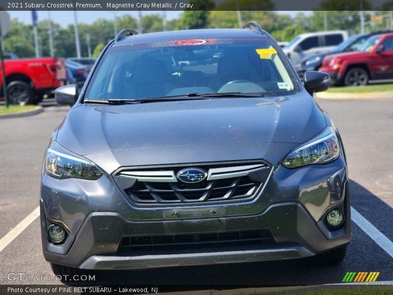 Magnetite Gray Metallic / Gray 2021 Subaru Crosstrek Premium