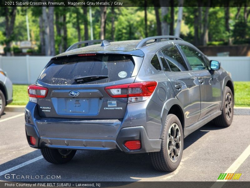 Magnetite Gray Metallic / Gray 2021 Subaru Crosstrek Premium