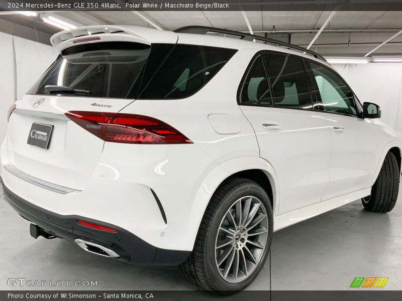 Polar White / Macchiato Beige/Black 2024 Mercedes-Benz GLE 350 4Matic