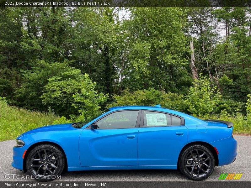  2023 Charger SXT Blacktop B5 Blue Pearl