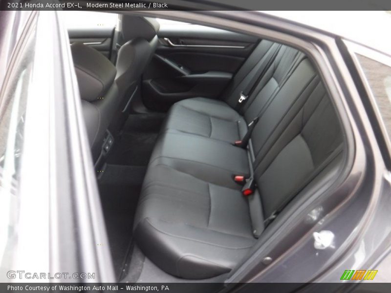 Modern Steel Metallic / Black 2021 Honda Accord EX-L