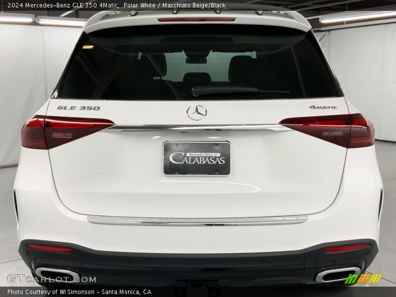 Polar White / Macchiato Beige/Black 2024 Mercedes-Benz GLE 350 4Matic