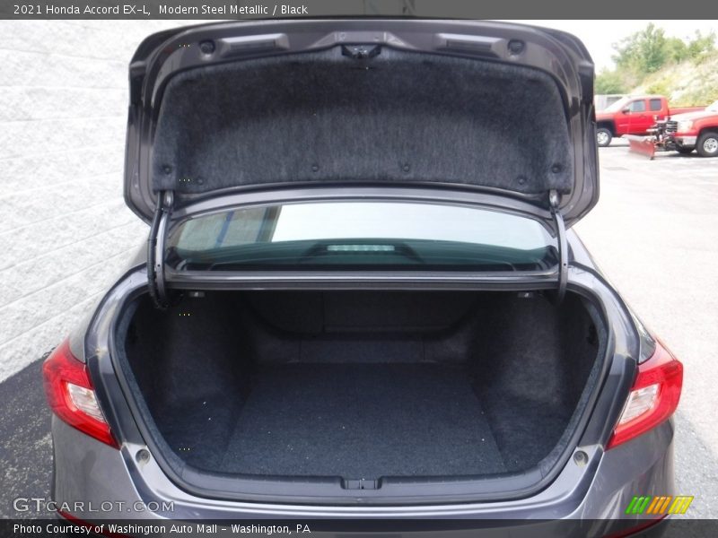 Modern Steel Metallic / Black 2021 Honda Accord EX-L