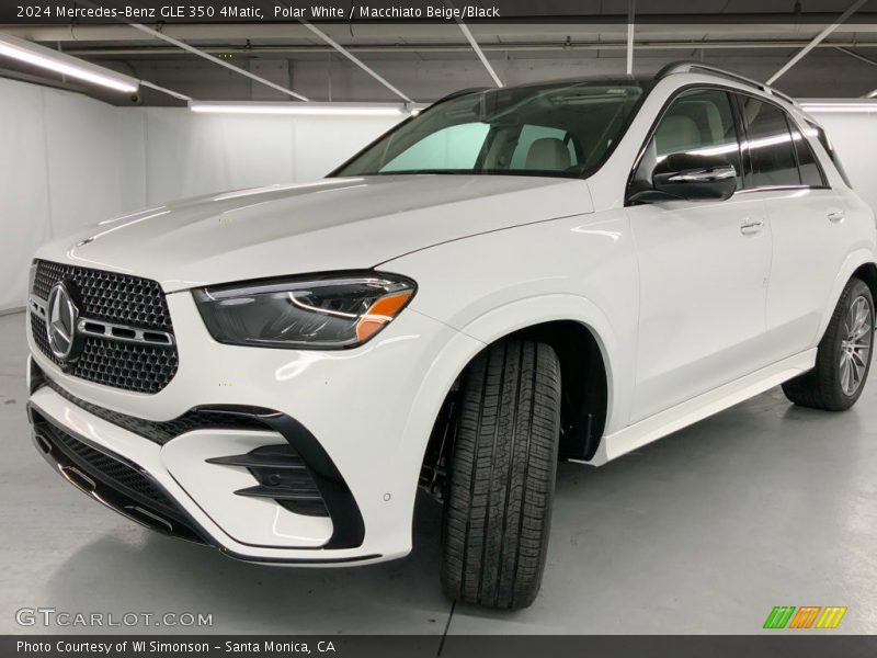 Polar White / Macchiato Beige/Black 2024 Mercedes-Benz GLE 350 4Matic