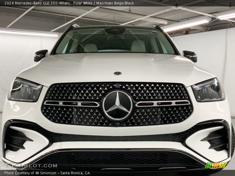Polar White / Macchiato Beige/Black 2024 Mercedes-Benz GLE 350 4Matic