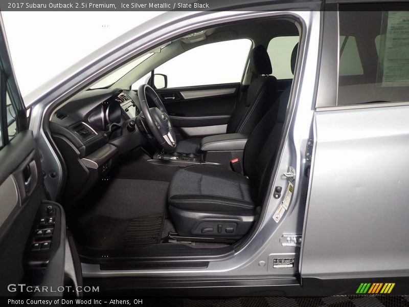 Ice Silver Metallic / Slate Black 2017 Subaru Outback 2.5i Premium