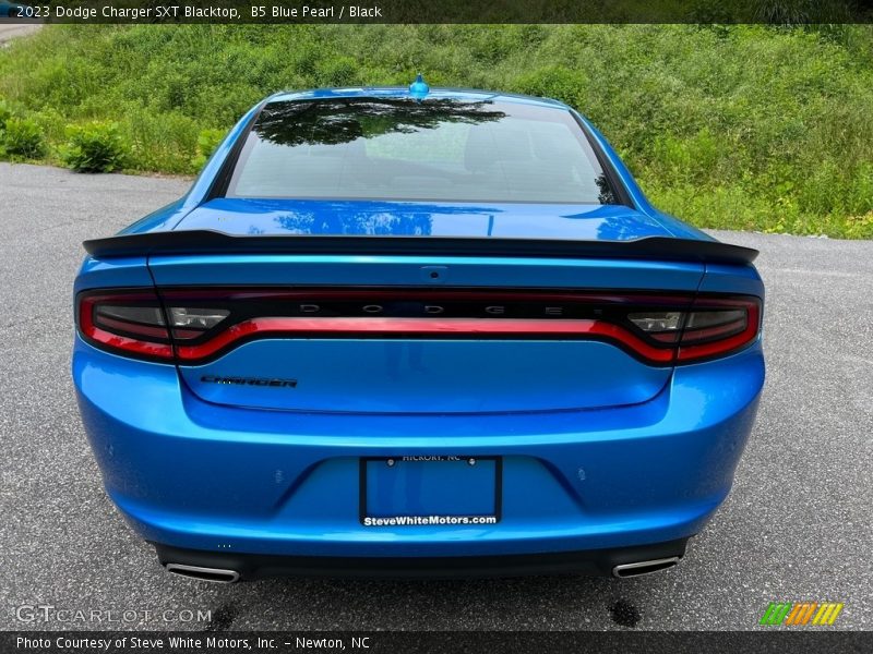 B5 Blue Pearl / Black 2023 Dodge Charger SXT Blacktop