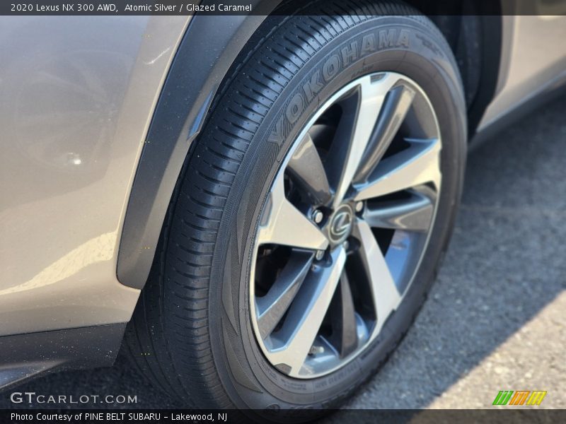 Atomic Silver / Glazed Caramel 2020 Lexus NX 300 AWD