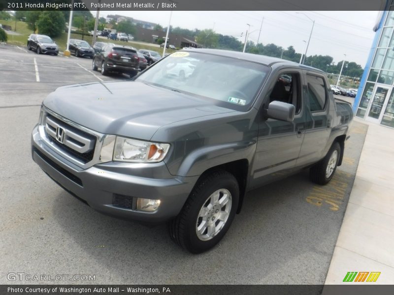Polished Metal Metallic / Black 2011 Honda Ridgeline RTS