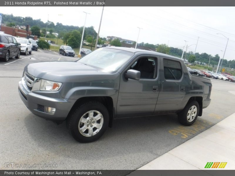 Polished Metal Metallic / Black 2011 Honda Ridgeline RTS
